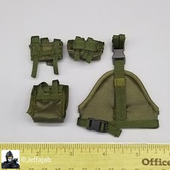 1:6 Easy & Simple CBI Enforcer Corps Yuri Leg Panel & Pouch Set #2 for 12″ GIJoe