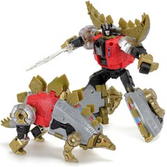 New BPF Volcanicus Dinobot 5 In 1 Power of the Primes Figure 13″ Toys