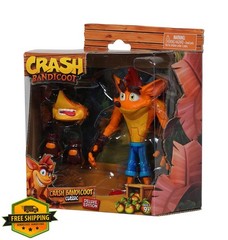 Crash Bandicoot Bandai Deluxe Edition Action Figure | 16.5cm Toy with 16 Poin…