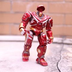 Avengers Iron Man MK44 Hulkbuster 7in Action Figure Collection LED Toys Gift Box