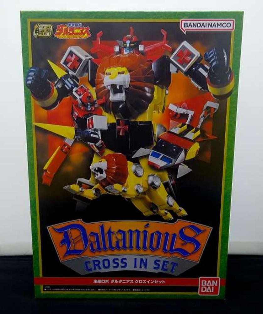 Bandai SMP FUTURE ROBOT DALTANIOUS CROSS IN SET – Premium Bandai Model Kit