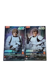 Blokees Star Wars Champion Class Luke Skywalker Han Model Kit Figs Lot Of Two