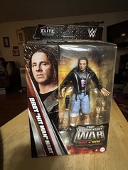 WWE Mattel Elite Series 12 Monday Night War Complete Set 4 Fig + Rockabilly BAF