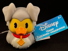 Disney – Tramp – Lady & the Tramp – Rubber Duck – Approx 2.75″ High – Duckalooz