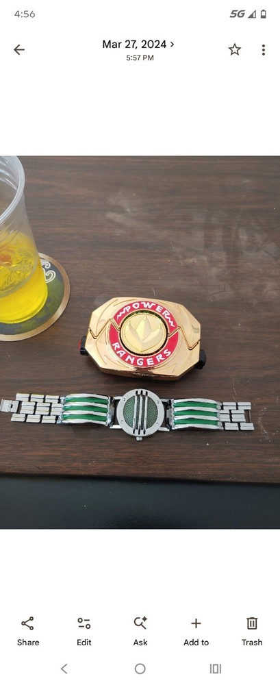 93 Green Ranger Power Morpher And Communicator Prop Mmpr