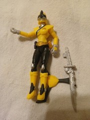 Power Rangers Samurai action figures 2011 with weapons Very Nice