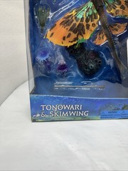 McFarlane Toys Avatar World Of Pandora Tonowari And Skimwing Mini Figures New!!