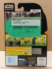 Star Wars Freeze Frame Kenner Standard Green Tag Sample POTF2 Prune Face