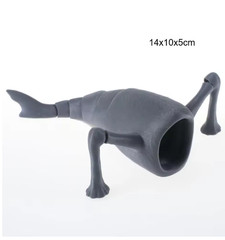 4PC 3D Printed Sea Monster Bloop Gran Maja Action Figure Toy Collectible Set