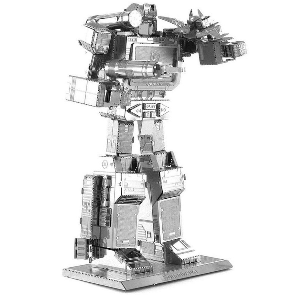 Metal Earth 3D Metal Model Kit Transformers Soundwave No Glue or Solder Needed