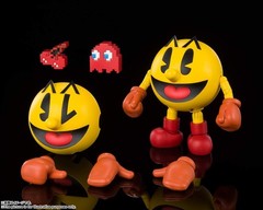 S.H.Figuarts Pac-Man 105mm ABS PVC Action Figure Namco Bandai Spirits Game Japan