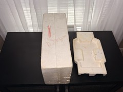 1979 Kenner Stretch X-Ray See-Thru Invader Figure Boxed w/ Box & Foam Insert