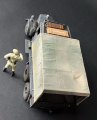 Indiana Jones 1:18 WWII German Military Cargo Truck 3.75 Raiders Of The Lost Ark
