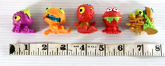 Moose Toys Uggly’s Pet Shop Mixed Lot of 5 Figures 1.5″ Inch Toys Crab Octopus