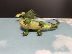 How To Train Your Dragon Barf and Belf Zippleback lot of 2 action figures