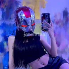 AUTOKING Iron Man MK5 1:1 Helmet Wearable Voice-control Mask Toy Gifts Cosplay