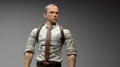 1:12 custom painted Simon Pegg, Benji from Mission Impossible head sculpt