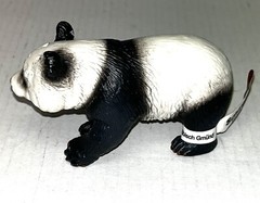 Schleich Germany 3.5×2″ Panda Bear 2001 Plastic Animal