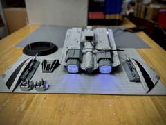 Battlestar Galactica 1978 Cylon Raider TOS Classic (14 in. ANIMATED LIGHTS)