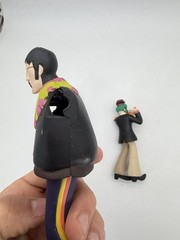 Vintage 1999 McFarlane Toys The Beatles Yellow Submarine Lot Of 3 Figures RARE