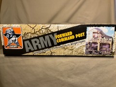 Vintage ARMY FORWARD COMMAND POST For 12″ GI Joe Size Figures Factory Sealed/New