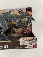 Jurassic World Camp Cretaceous Scorpios Rex Slash N Battle 17″ Dino Escape New