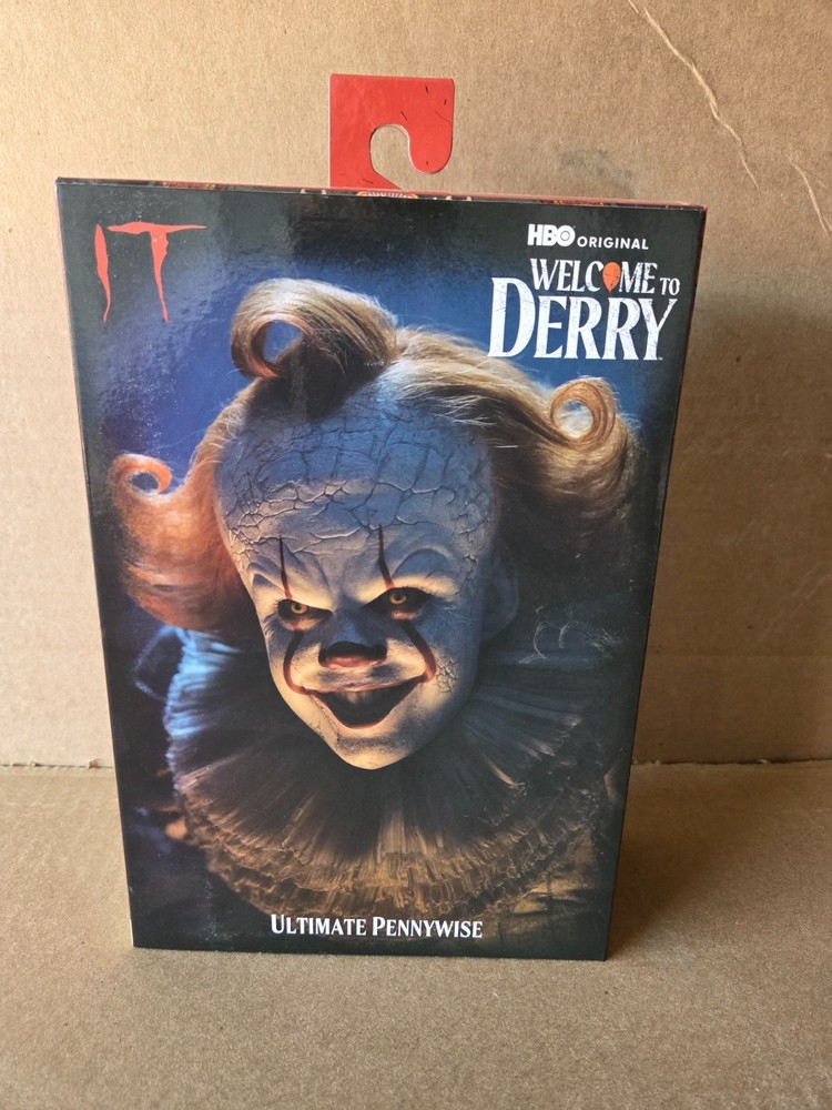 NECA IT Welcome To Derry Ultimate Pennywise 7″ Action Figure NIB Horror