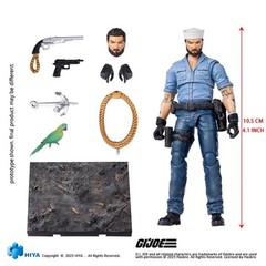HIYA Exquisite Mini Series 1/18 G.I.Joe Shipwreck Action Figure NEW Toy New