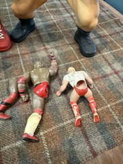 Lot of 8 Wrestling Figures WWE – Jakks Giants, Action Figures, Thumb Wrestler
