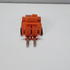 Vintage 1984 Gobot Spoons KO Machine Robo Series C-12 Orange Forklift