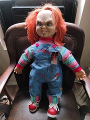 Spencer Gifts Chucky Doll 24” Child’s Play 2 Horror Movie NWT