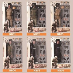 1/6 Scale Army Military Combat SWAT Police Figure Action Model Soldier ACU Toys