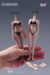 USA 1/12 Large Bust Breast Plump Hip Seamless Girl 6inch Female Figure Body Toys