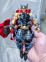 New Ac Factory Toys Thor Thunder God Marvel Anime Action Figure Figurine Kaiyodo