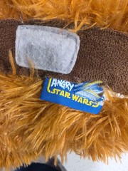 Angry Birds Star Wars Chewbacca Plush 14in Pillow Toy 2013