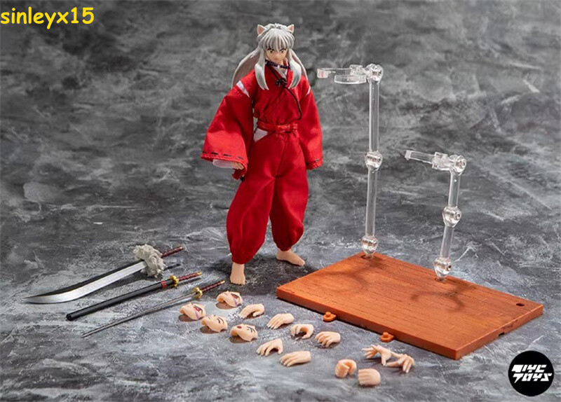 Anime Inuyasha 1/12 Action Figure Model PVC Toys Boxed Holiday Gifts
