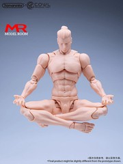 Romankey X COWL 1/12 Super Flexible Male Joint Body 16.5cm Muscle Strong Figure