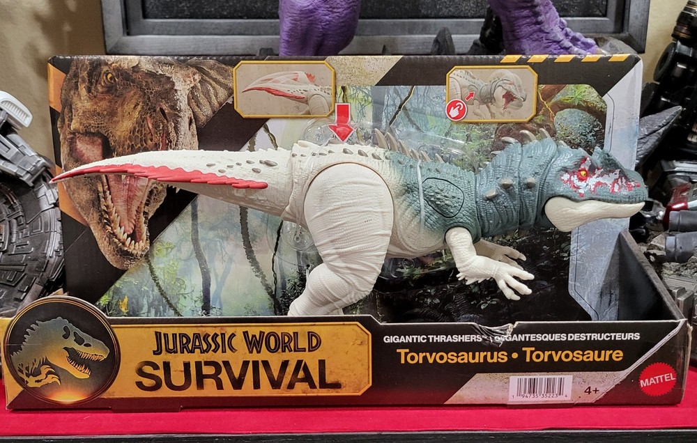 Jurassic World Survival 13.5″ Gigantic Thrashers Torvosaurus Dinosaur Figure