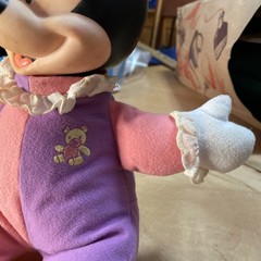 VTG Disney Mattel Huglight Minnie Sleepytime Friend Mattel Rubber Face Untested