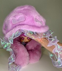 Yoou 600% Jellyfish Hat Phantom Glow Collectible Plush Holographic New
