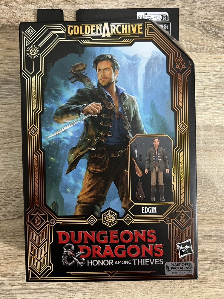 Dungeons & Dragons Honor Among Thieves Golden Archive – Edgin – Action Figure