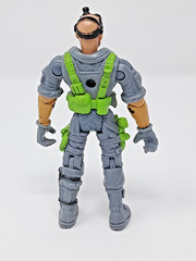 Gerard Rainer 4″ articulated figure 2003 Lanad the elite corps Fixer