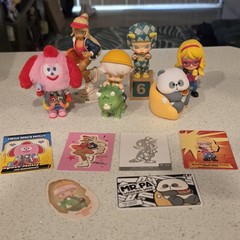 Blind Box Toy Lot X6 POPMART MOLLY PEACH RIOT DIMOO & BIG BANG THEORY – MR. PA