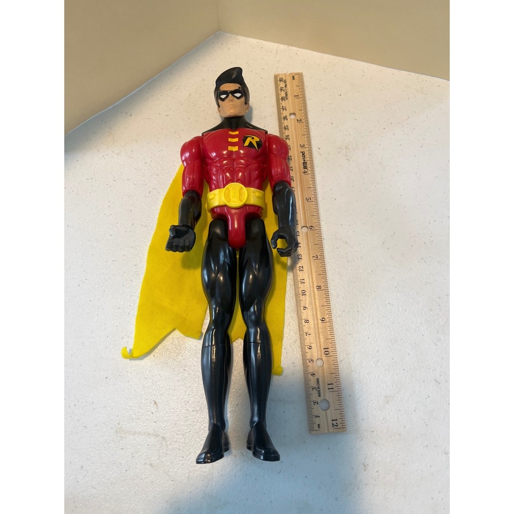DC Comics Robin Action Figure 12 Inch Red Black Yellow Boy Wonder Batman Toy