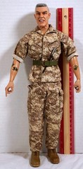Xtra Salty Gunnery SGT. R. Lee Ermey 12” Action Figure Full Metal Jacket NO BOX