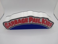 Retro Garbage Pail Kids GPK logo lightbox sign light box sign display