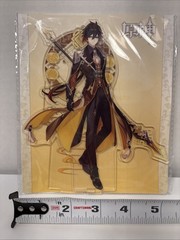 MiHoYo Genshin Impact Liyue Theme Series Character Zhongli Acrylic Figure, 14 cm