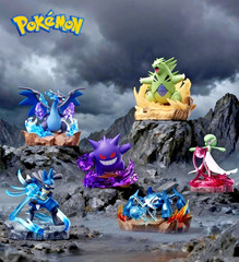 Authentic Holly Box Pokemon Full Power Battle Figures with Light Base! You Pick!