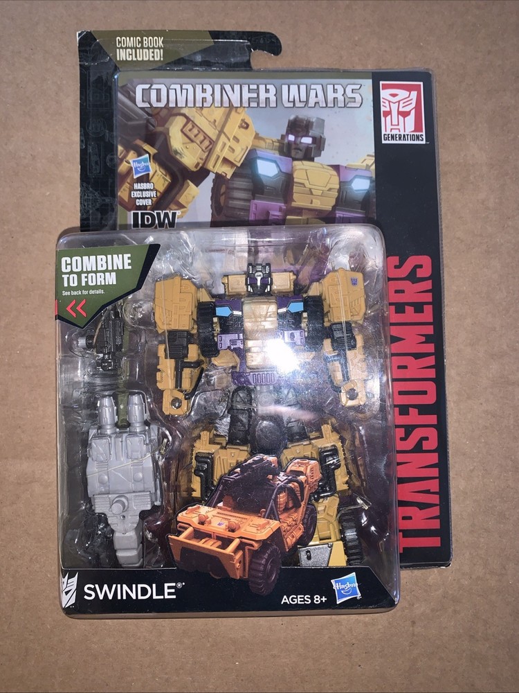 Transformers Combiner Wars Deluxe Class Swindle Combaticon Bruticus NEW MOSC