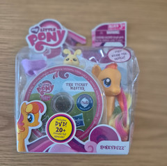 HASBRO MY LITTLE PONY FRIENDSHIP IS MAGIC HONEYBUZZ & DVD GEN 4 #33855 NEW